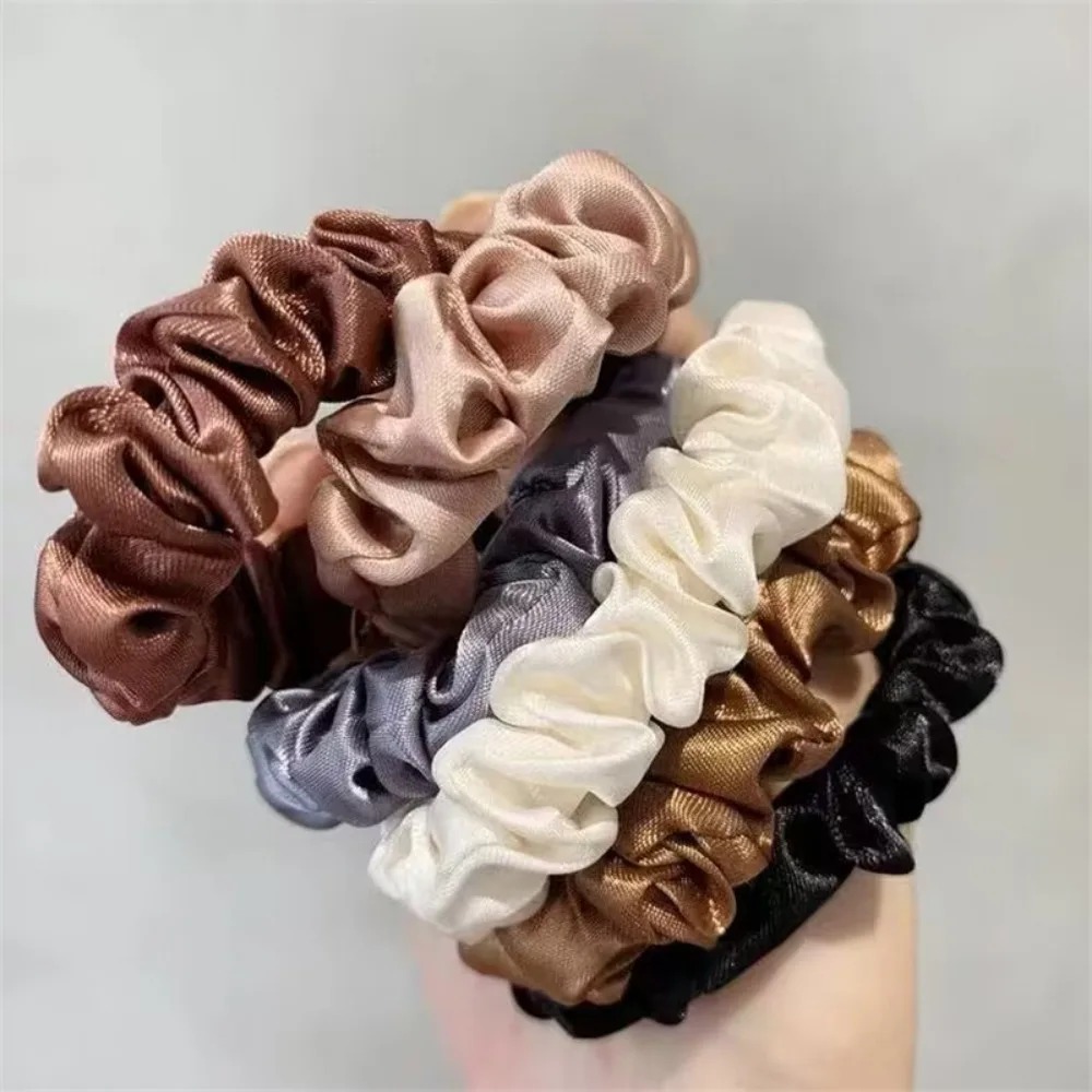6Pcs Soft Satin Hair Scrunchie - огляд і ціна Travel Accessories For Elderly