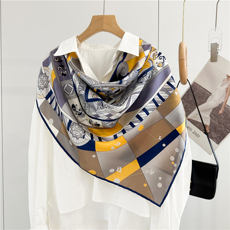 Silk Square Scarf Women Accura - огляд і ціна Travel Accessories Neck