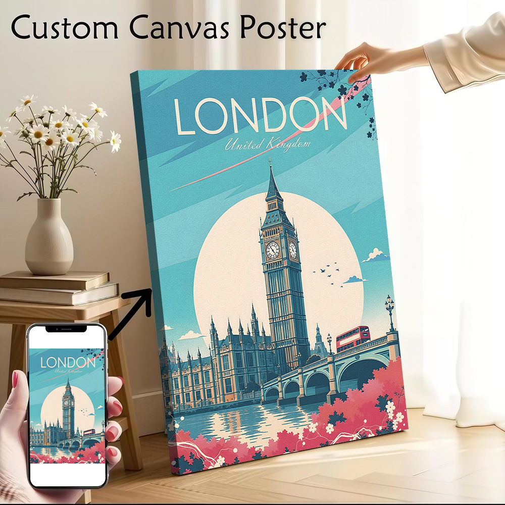 London Travel Canvas Poster Wa - огляд і ціна Travel Accessories London