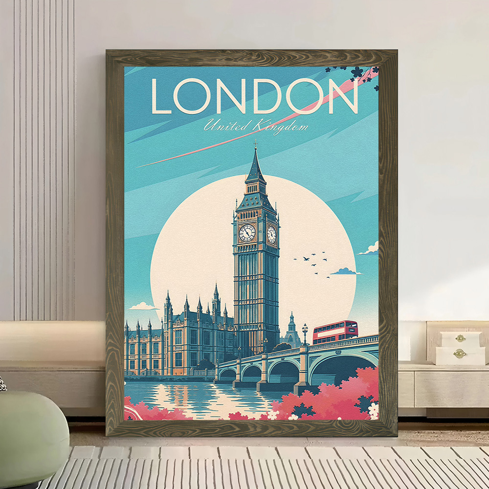 London Travel Canvas Poster Wa - огляд і ціна Travel Accessories London