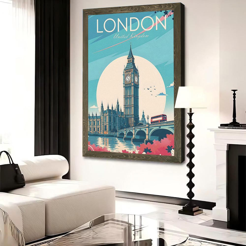 London Travel Canvas Poster Wa - огляд і ціна Travel Accessories London
