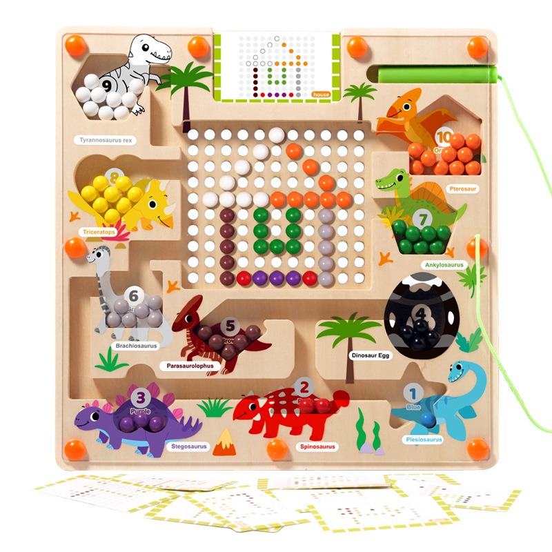 Magnetic Color and Number Maze - огляд і ціна Travel Accessories For Toddlers