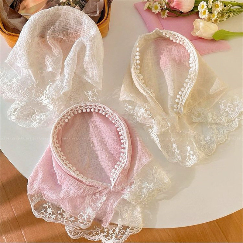 2025 Lace Headband Scarf for W - огляд і ціна Travel Accessories For Elderly
