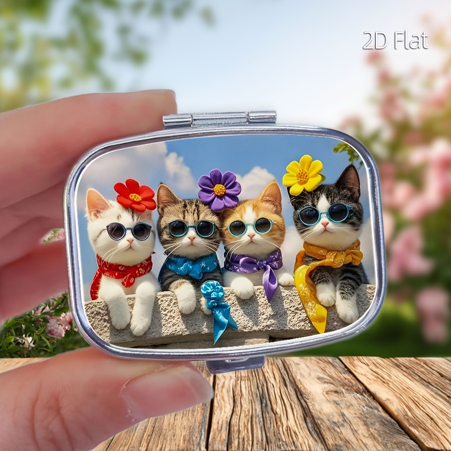 Flat Design, 1 Cute Cat-Patter - огляд і ціна Travel Accessories As Gifts