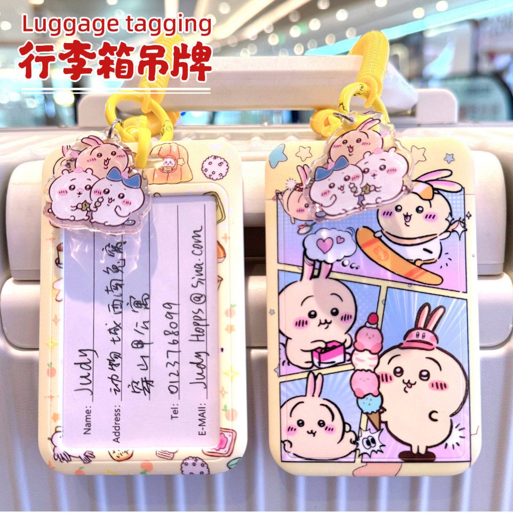 Chiikawa Luggage Tag with Lany - огляд і ціна Travel Accessories For Japan Trip
