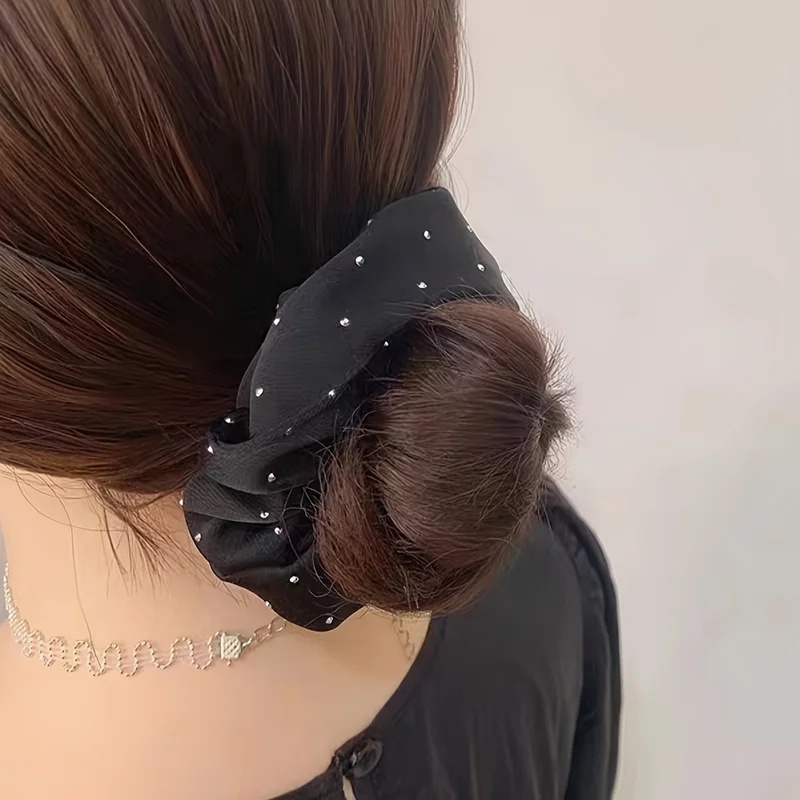 1/3PCS Satin Scrunchies with R - огляд і ціна Travel Accessories For Elderly