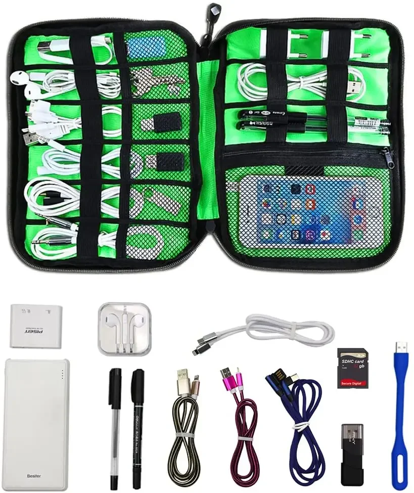 Cable Organizer Storage Bags S - огляд і ціна Travel Accessories Electronics