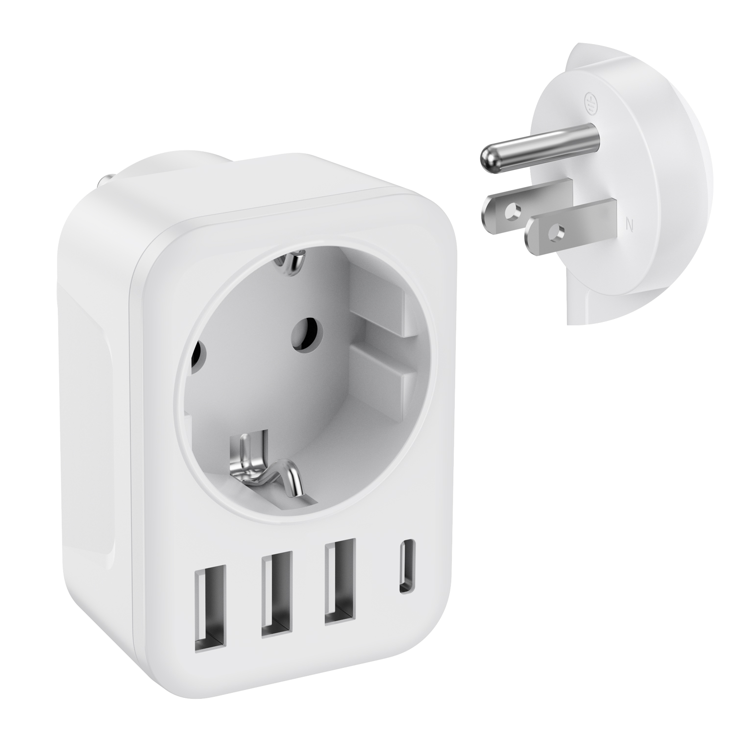 Travel Adapter USA Adapter Eur - огляд і ціна Travel Accessories Canada
